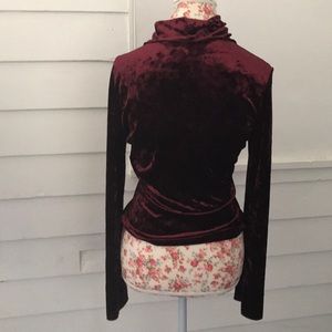 Sense Tops - 5/$20 Crushed velvet turtleneck bell sleeves L M Sense Tops - 5/$20 Crushed velvet turtleneck bell sleeves L M